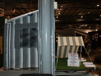 Roll Out Awning and Beach Shade Displays