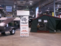 Sar Major Camper Trailer Display Stand