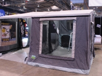 The Camper Tent on the SuperMax On Road Camper Trailer
