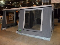 The Camper Tent on the SuperMax On Road Camper Trailer