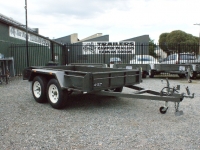 Sar Major Heavy Duty Box Tandem Trailer