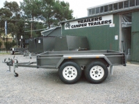 Sar Major Heavy Duty Box Tandem Trailer