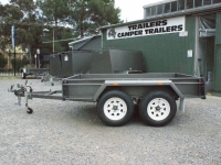 Sar Major Heavy Duty Box Tandem Trailer