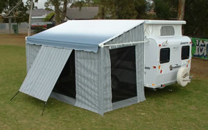 Sar Major Super Deluxe Roll Out Awning Walls